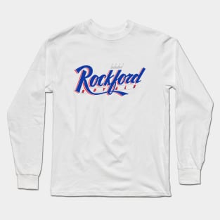 Defunct Rockford Royals Baseball 19 Long Sleeve T-Shirt